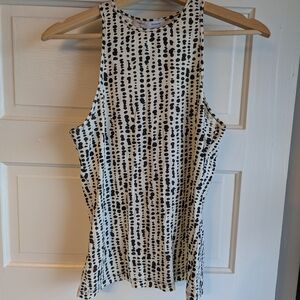 Stylish Black and White Women's Top